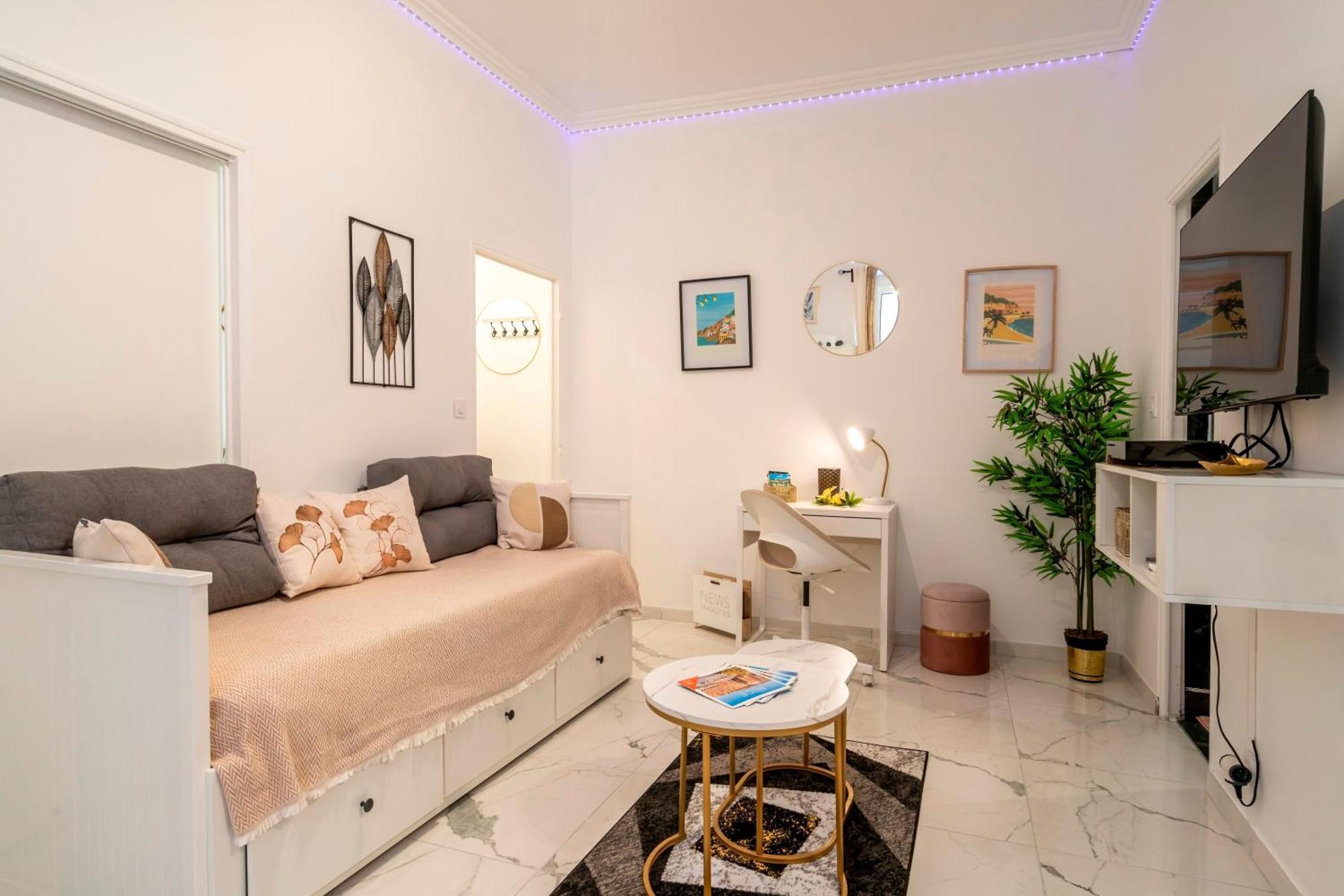 Apartment Splendide, Refait A Neuf, Climatise, A 1mn- 