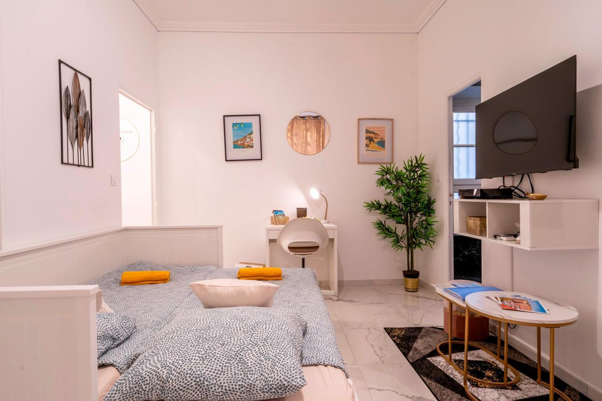 Apartment Splendide, Refait A Neuf, Climatise, A 1mn- 